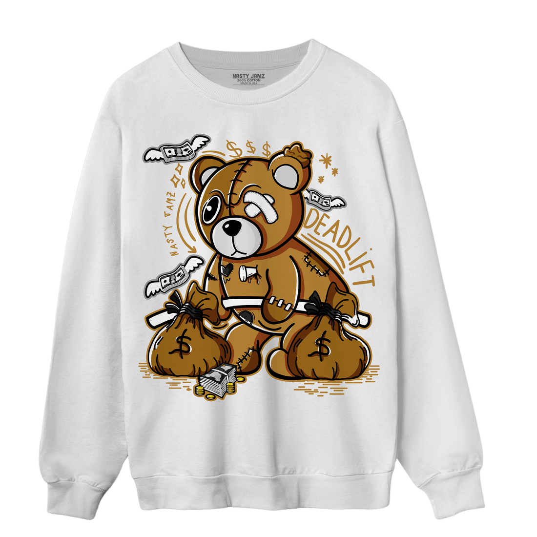 Wheat 13s Sweatshirt Match Deadlift BER - NastyJamz