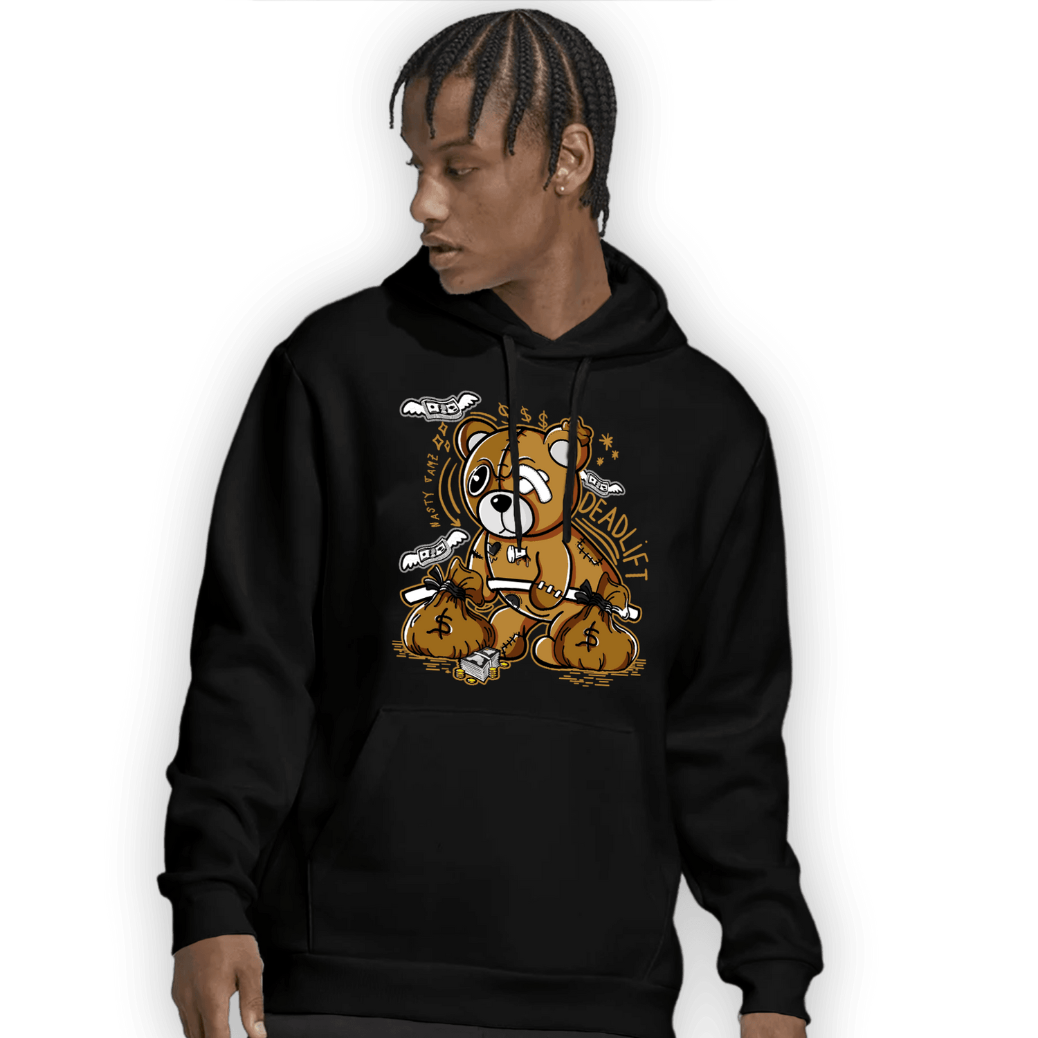 Wheat 13s Hoodie Match Deadlift BER - NastyJamz