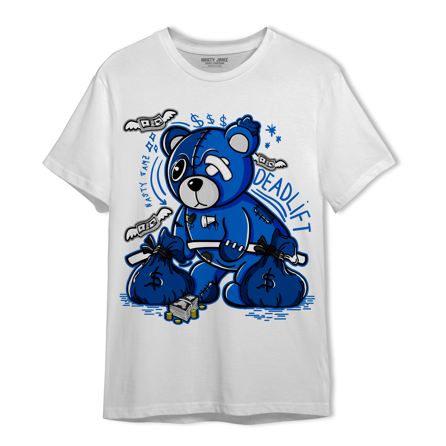 Royal Reimagined 1s T Shirt Match Deadlift BER - NastyJamz