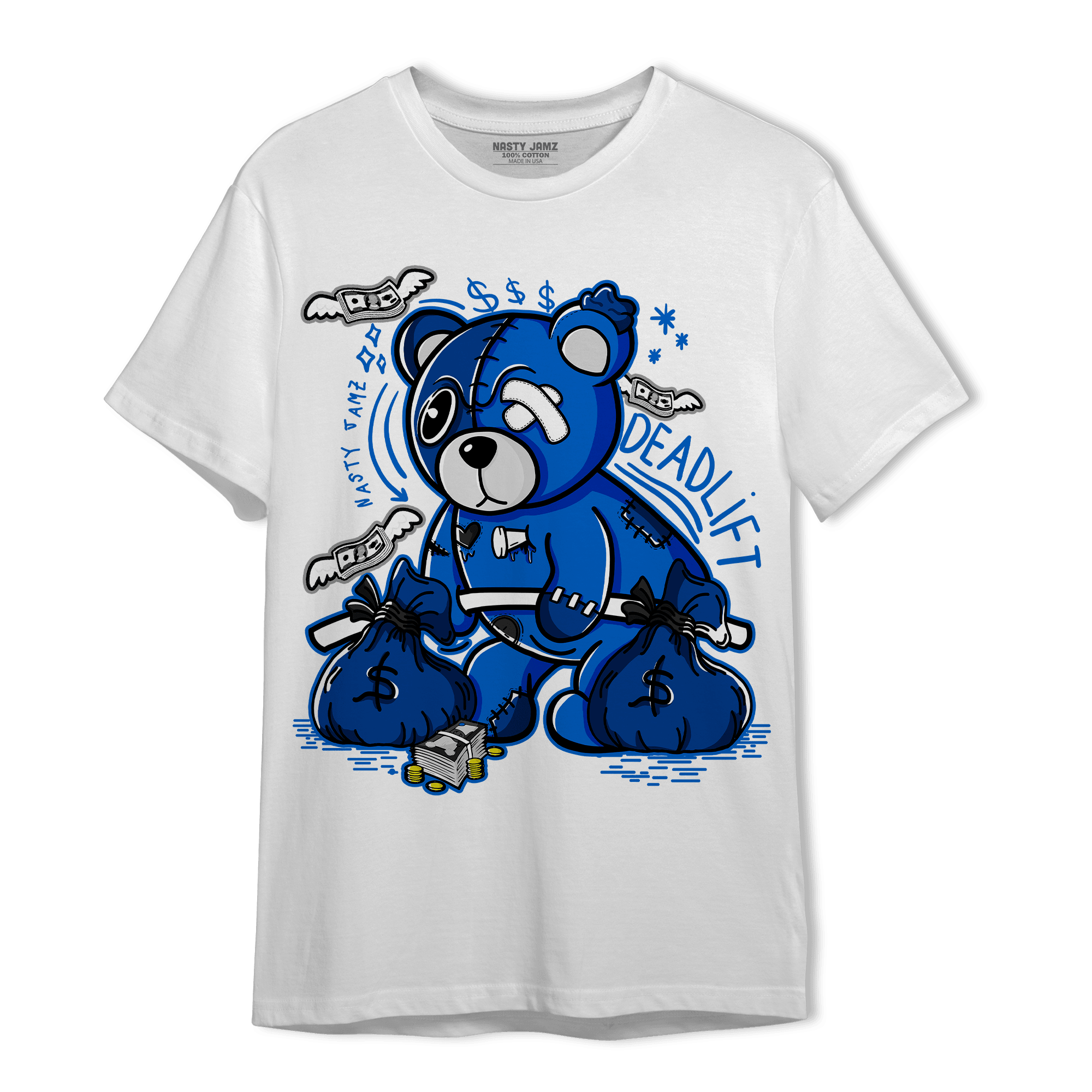 Royal Reimagined 1s T Shirt Match Deadlift BER - NastyJamz
