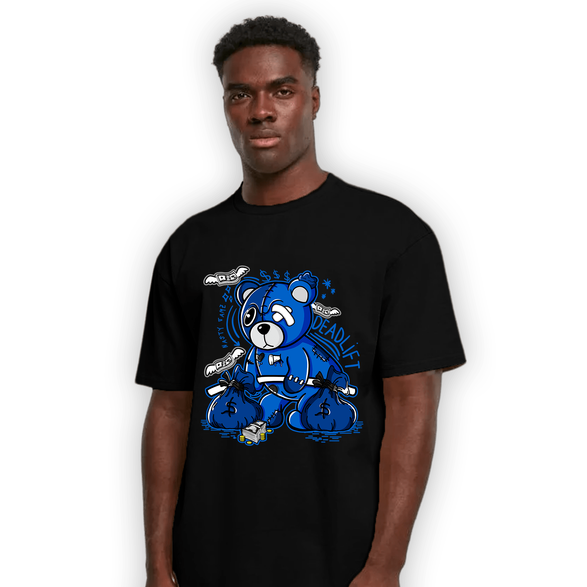 Royal Reimagined 1s T Shirt Match Deadlift BER - NastyJamz