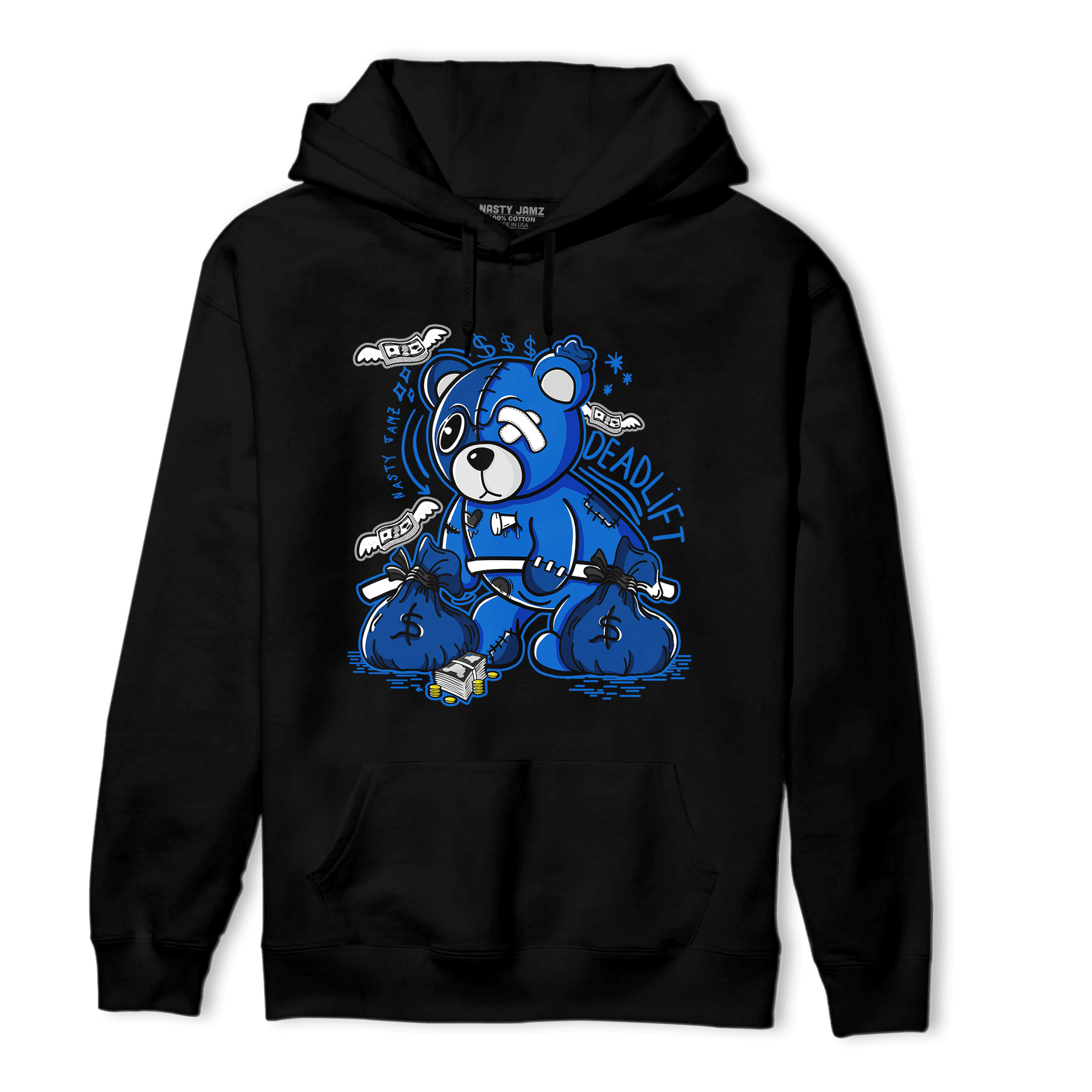 Royal Reimagined 1s Hoodie Match Deadlift BER - NastyJamz