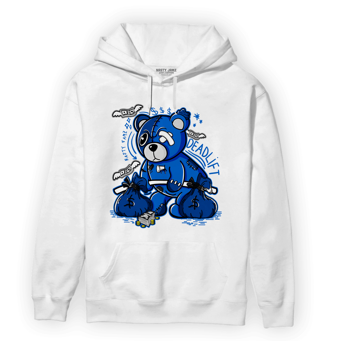 Royal Reimagined 1s Hoodie Match Deadlift BER - NastyJamz