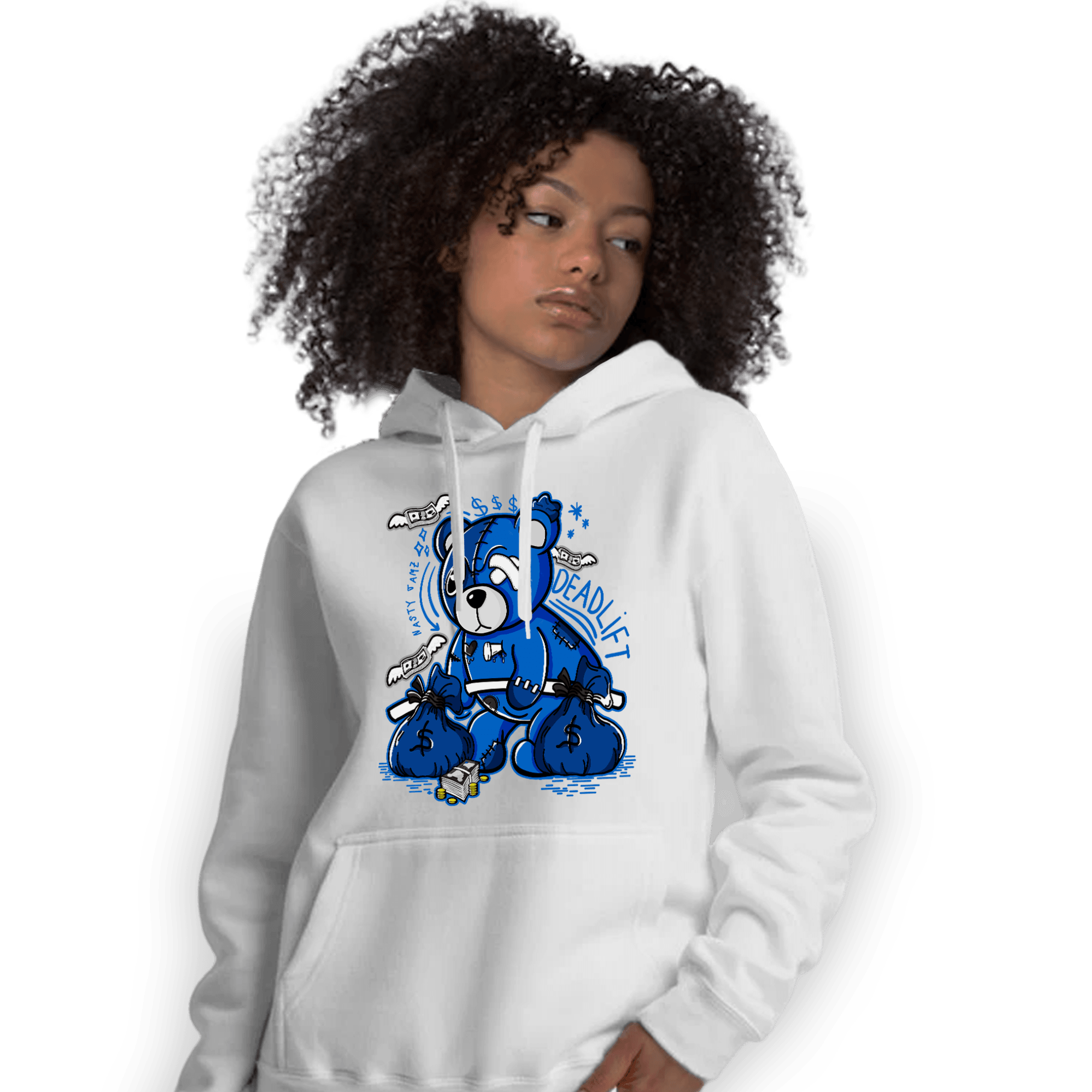 Royal Reimagined 1s Hoodie Match Deadlift BER - NastyJamz