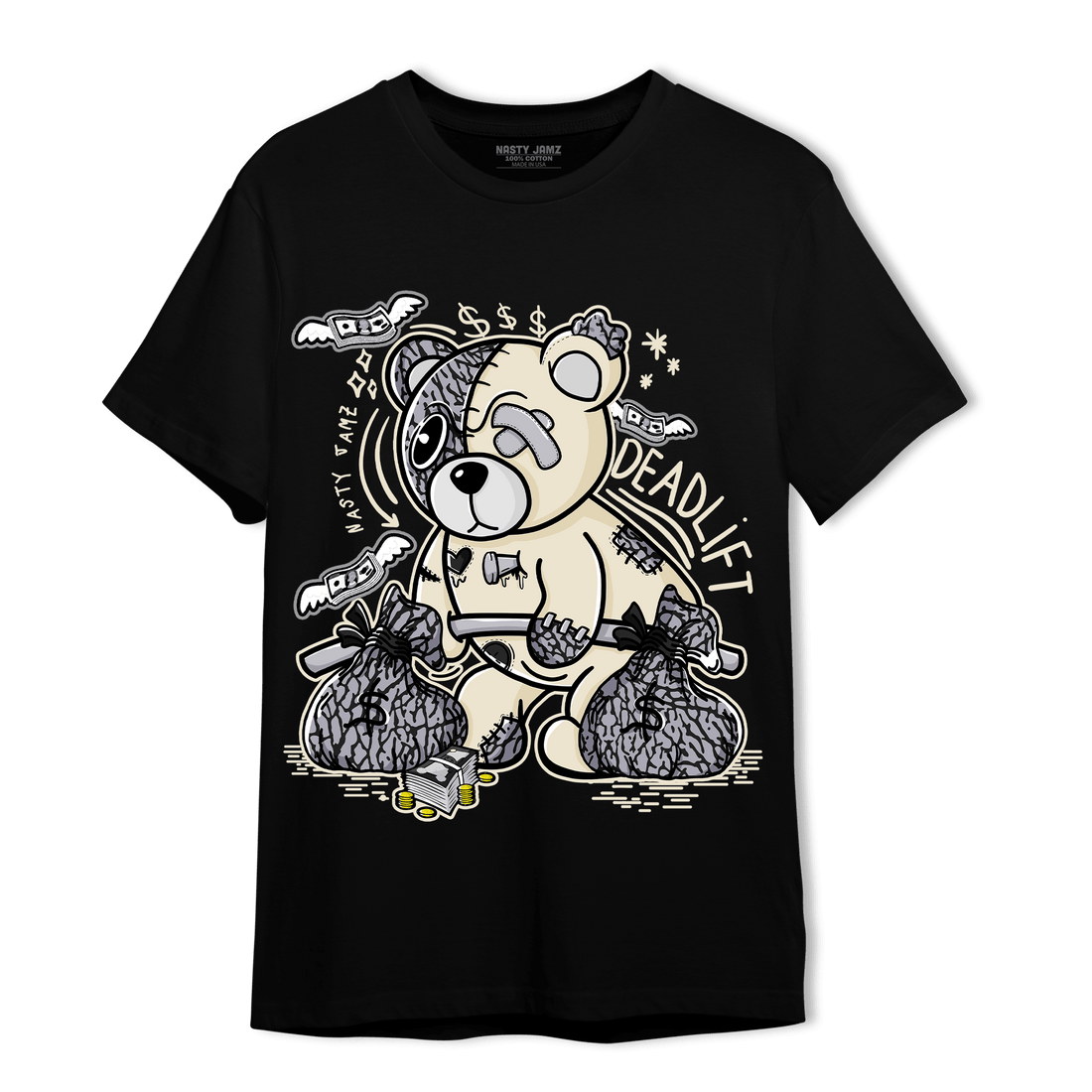 Off Noir 3s T Shirt Match Deadlift BER - NastyJamz