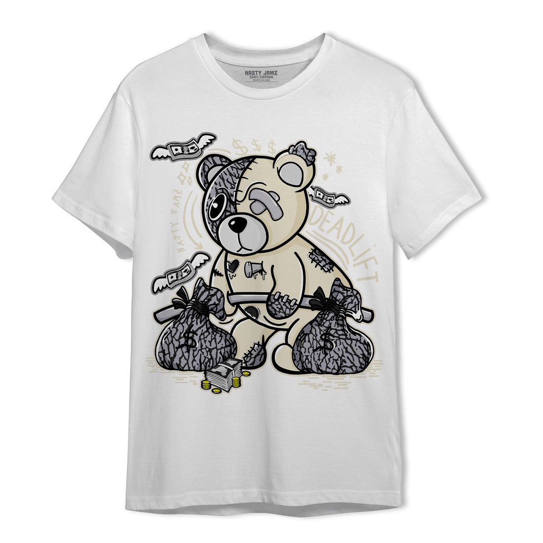 Off Noir 3s T Shirt Match Deadlift BER - NastyJamz
