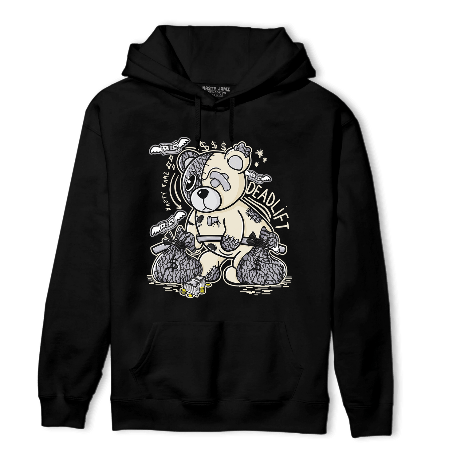 Off Noir 3s Hoodie Match Deadlift BER - NastyJamz