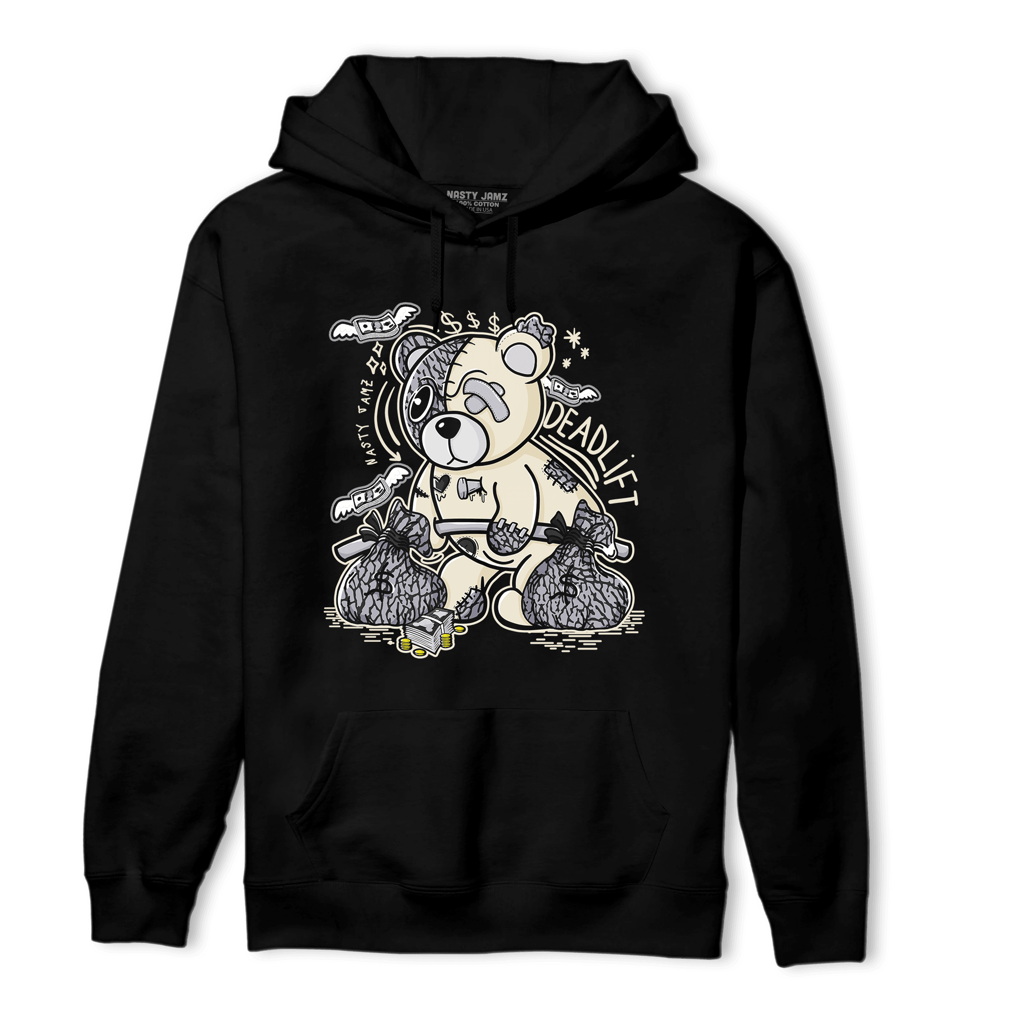 Off Noir 3s Hoodie Match Deadlift BER - NastyJamz