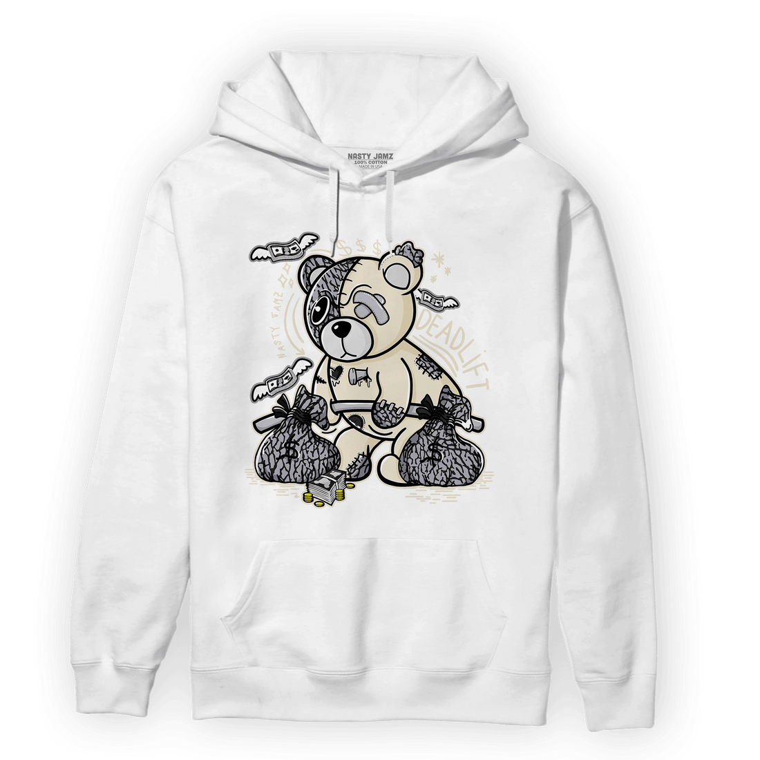 Off Noir 3s Hoodie Match Deadlift BER - NastyJamz