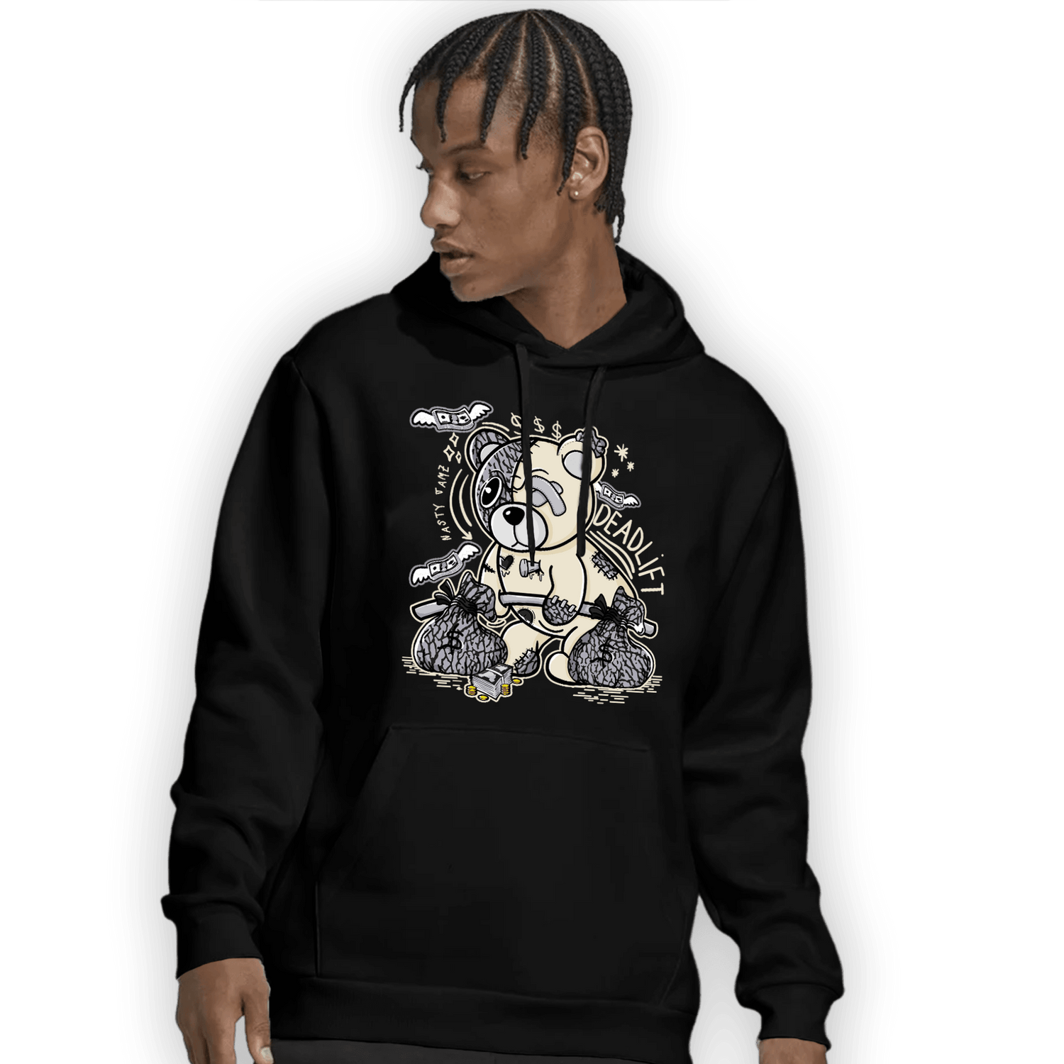 Off Noir 3s Hoodie Match Deadlift BER - NastyJamz