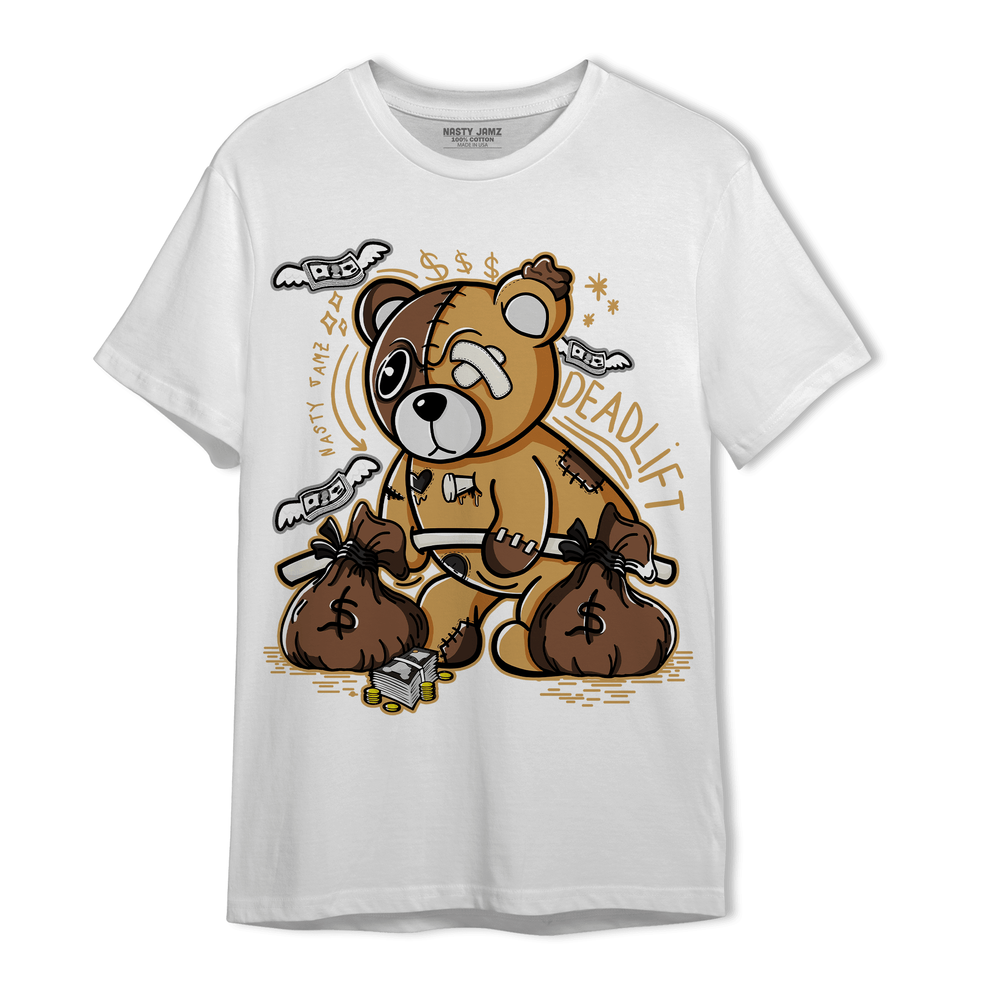 Cacao Wow 4s T Shirt Match Deadlift BER - NastyJamz