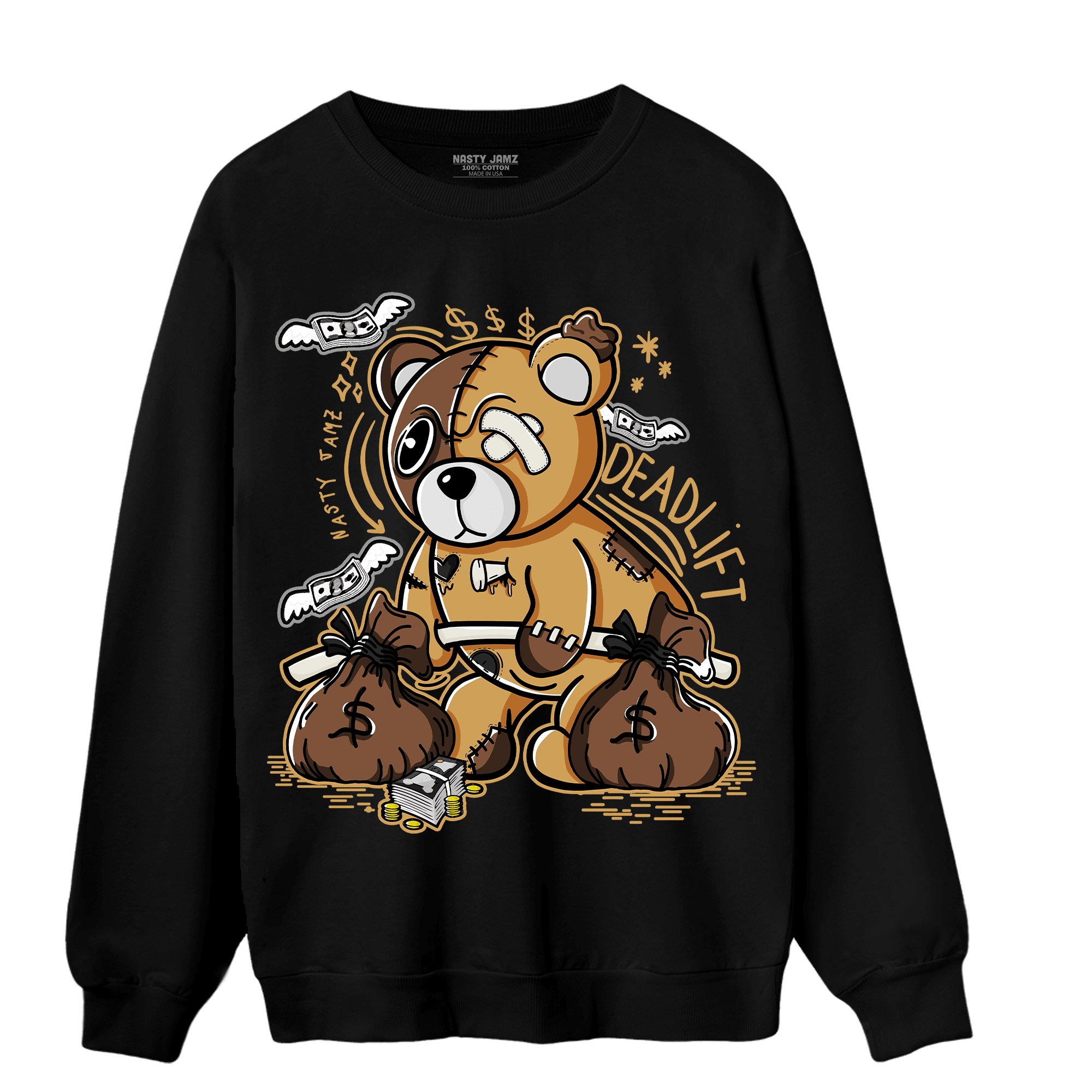 Cacao Wow 4s Sweatshirt Match Deadlift BER - NastyJamz