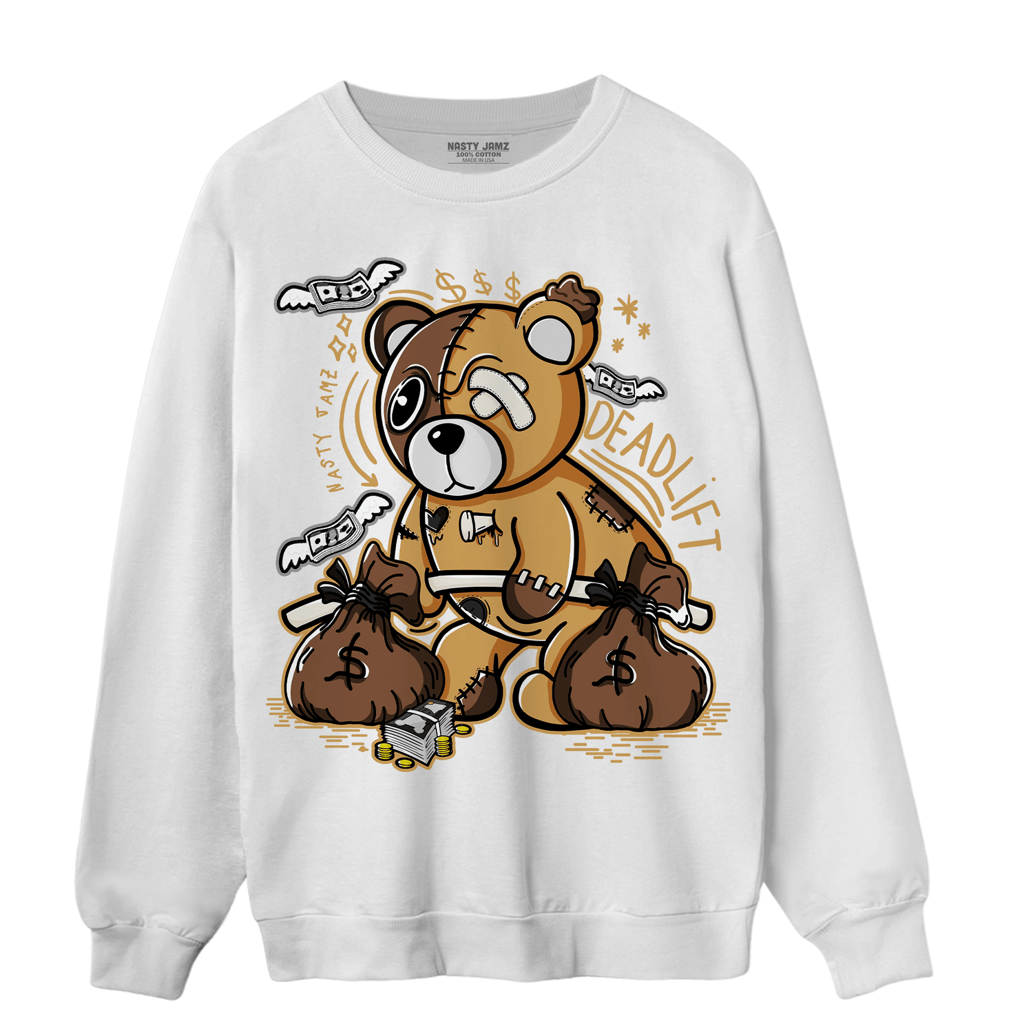 Cacao Wow 4s Sweatshirt Match Deadlift BER - NastyJamz