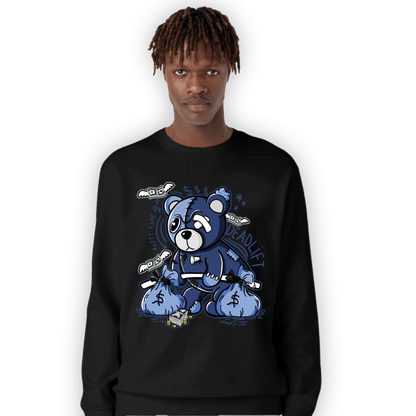 Midnight Navy 5s Sweatshirt Match Deadlift BER - NastyJamz