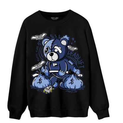 Midnight Navy 5s Sweatshirt Match Deadlift BER - NastyJamz