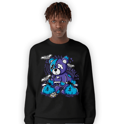 Aqua 6s Sweatshirt Match Deadlift BER - NastyJamz