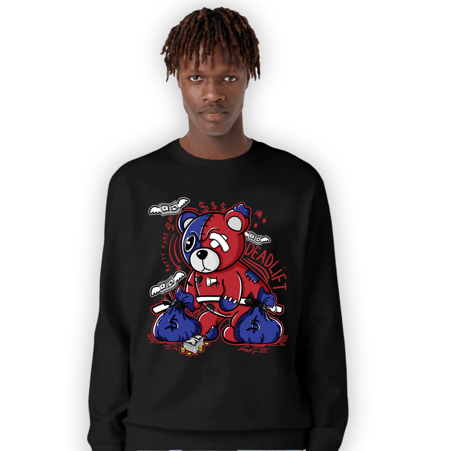 Playoffs 8s Sweatshirt Match Deadlift BER - NastyJamz