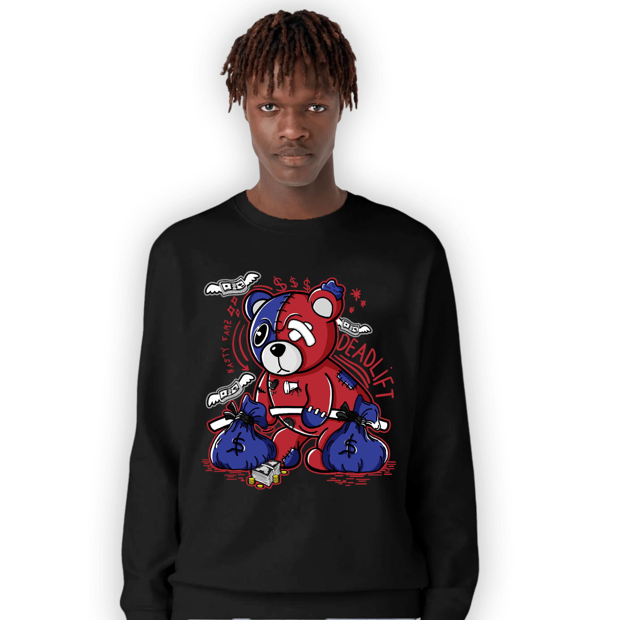 Playoffs 8s Sweatshirt Match Deadlift BER - NastyJamz
