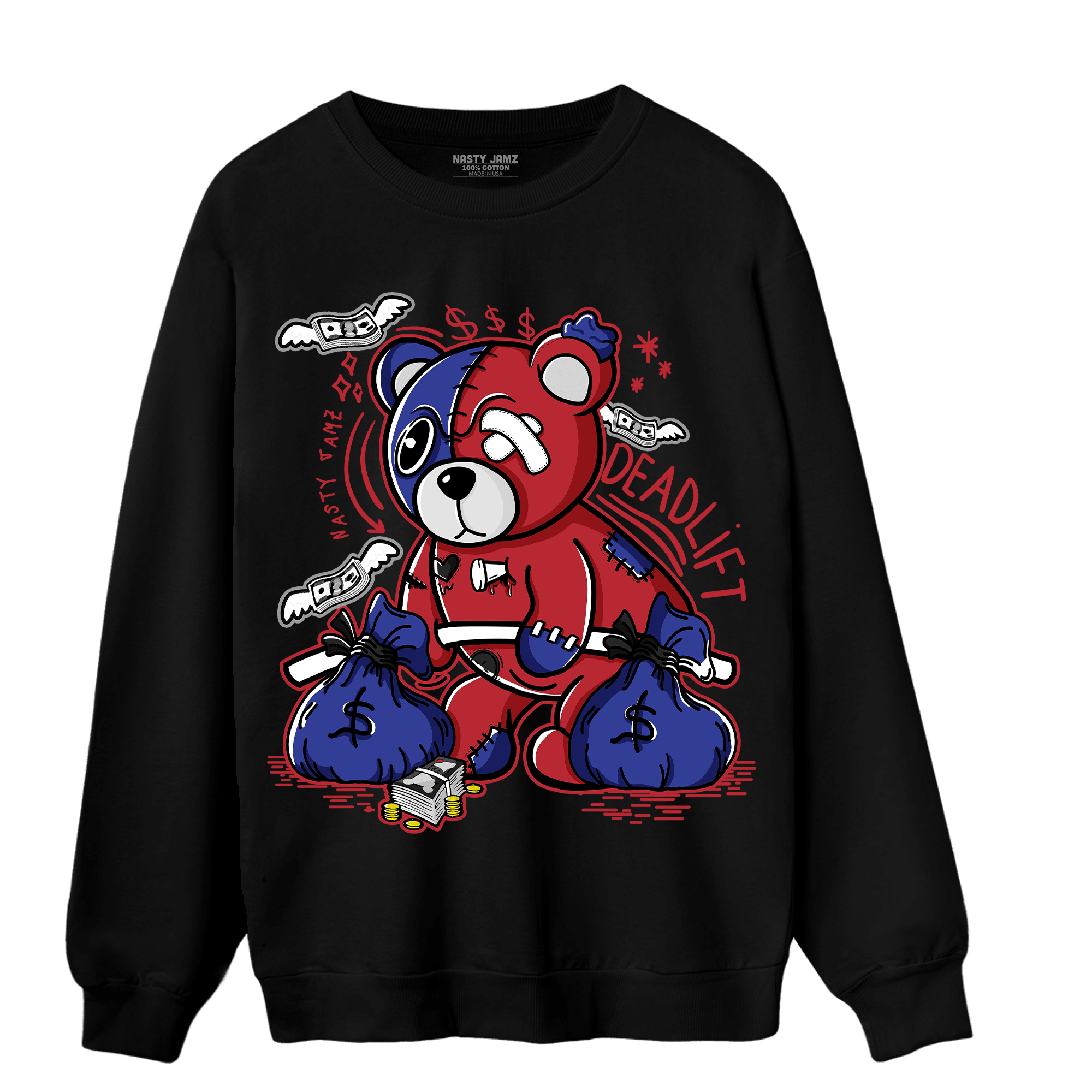 Playoffs 8s Sweatshirt Match Deadlift BER - NastyJamz