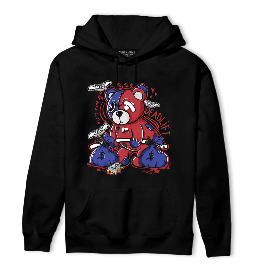 Playoffs 8s Hoodie Match Deadlift BER - NastyJamz