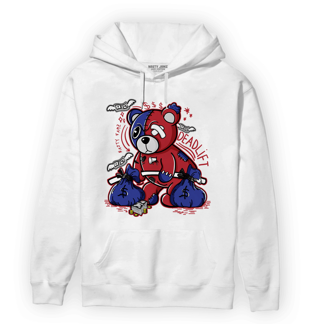 Playoffs 8s Hoodie Match Deadlift BER - NastyJamz