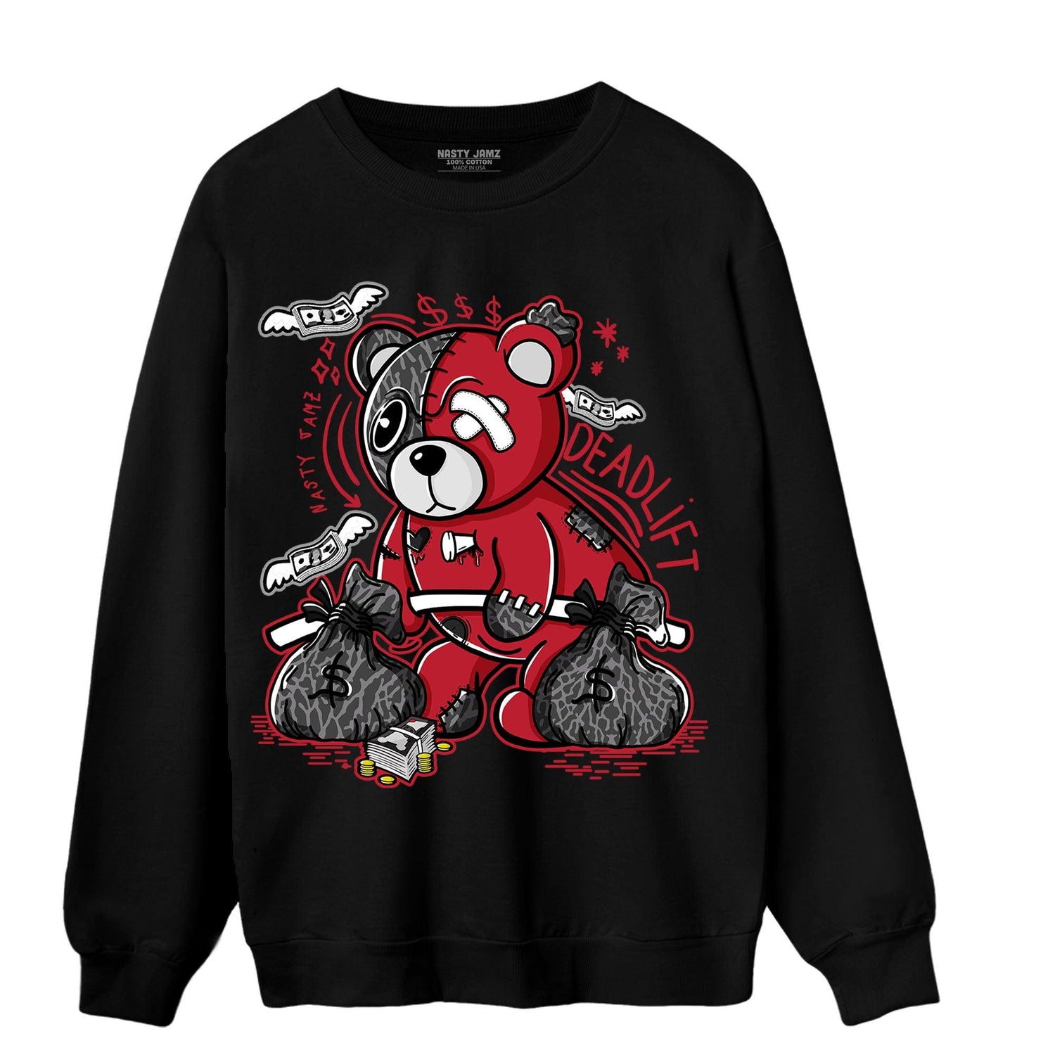 Spizike Low Bred Sweatshirt Match Deadlift BER - NastyJamz