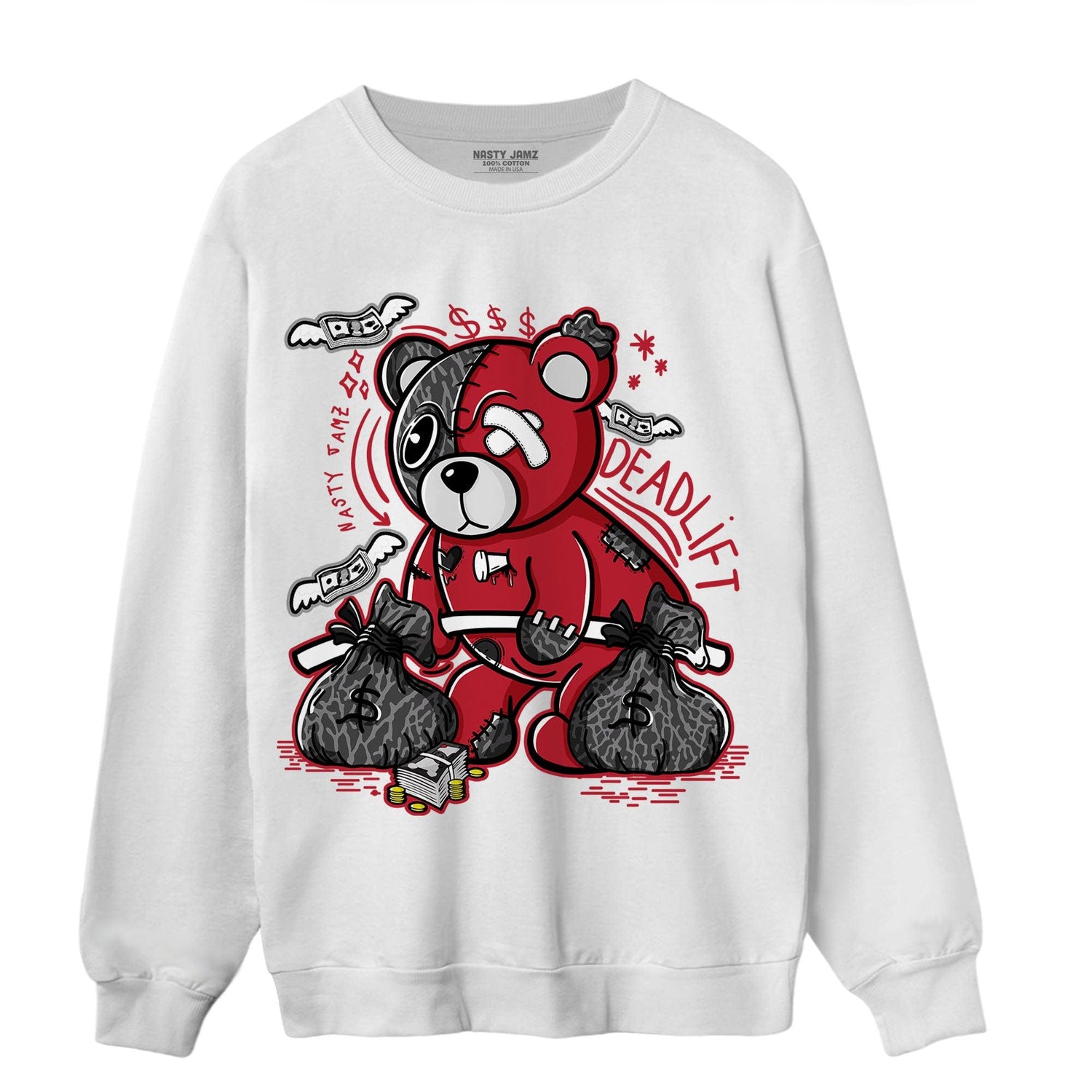 Spizike Low Bred Sweatshirt Match Deadlift BER - NastyJamz