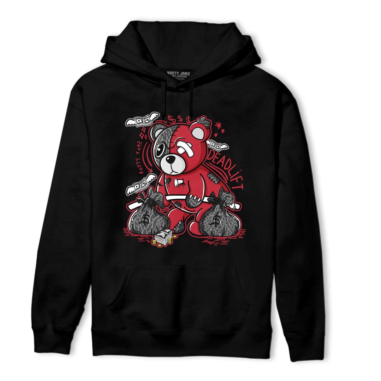 Spizike Low Bred Hoodie Match Deadlift BER - NastyJamz