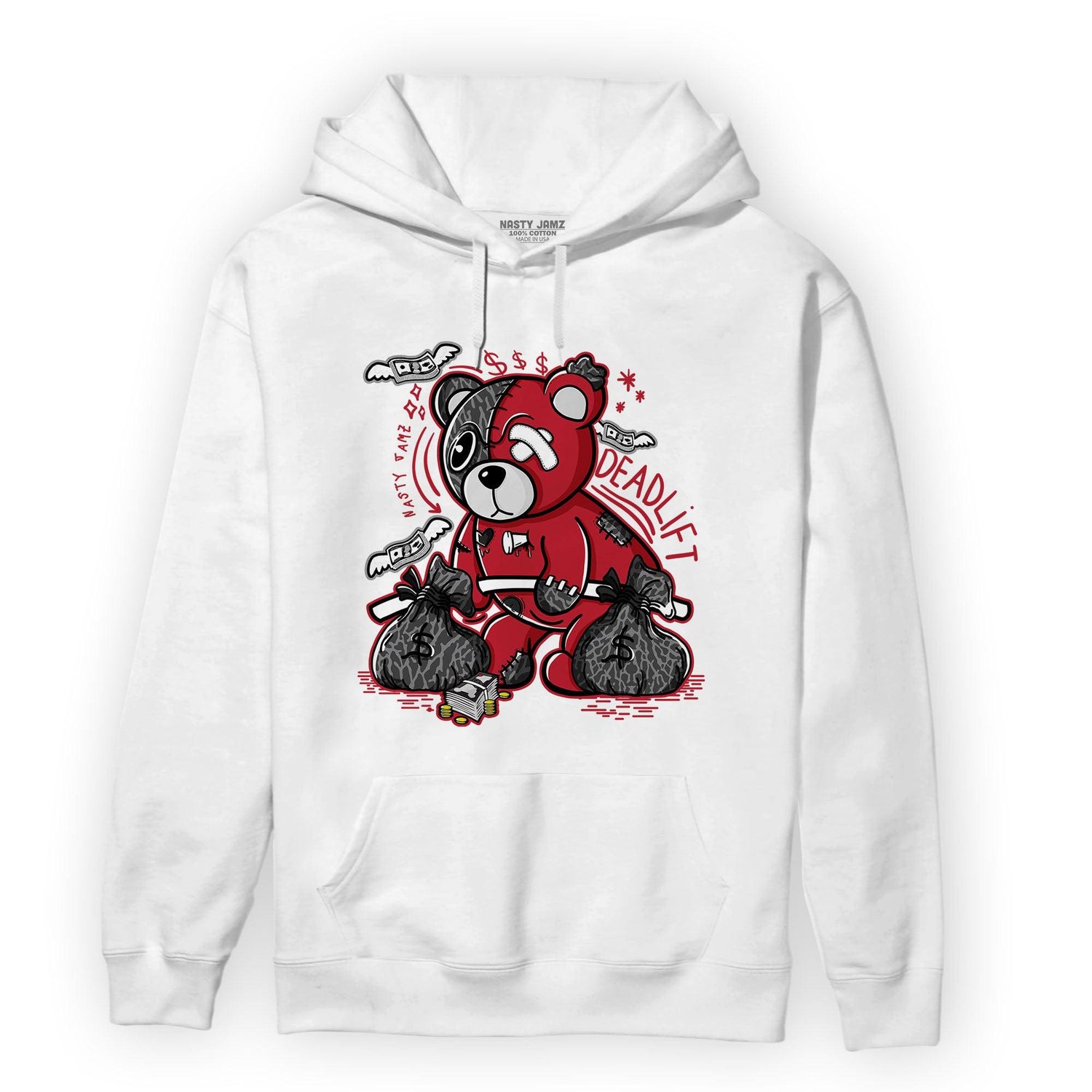 Spizike Low Bred Hoodie Match Deadlift BER - NastyJamz
