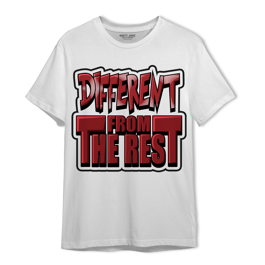 Cherry 12s T Shirt Match Different From The Rest - NastyJamz