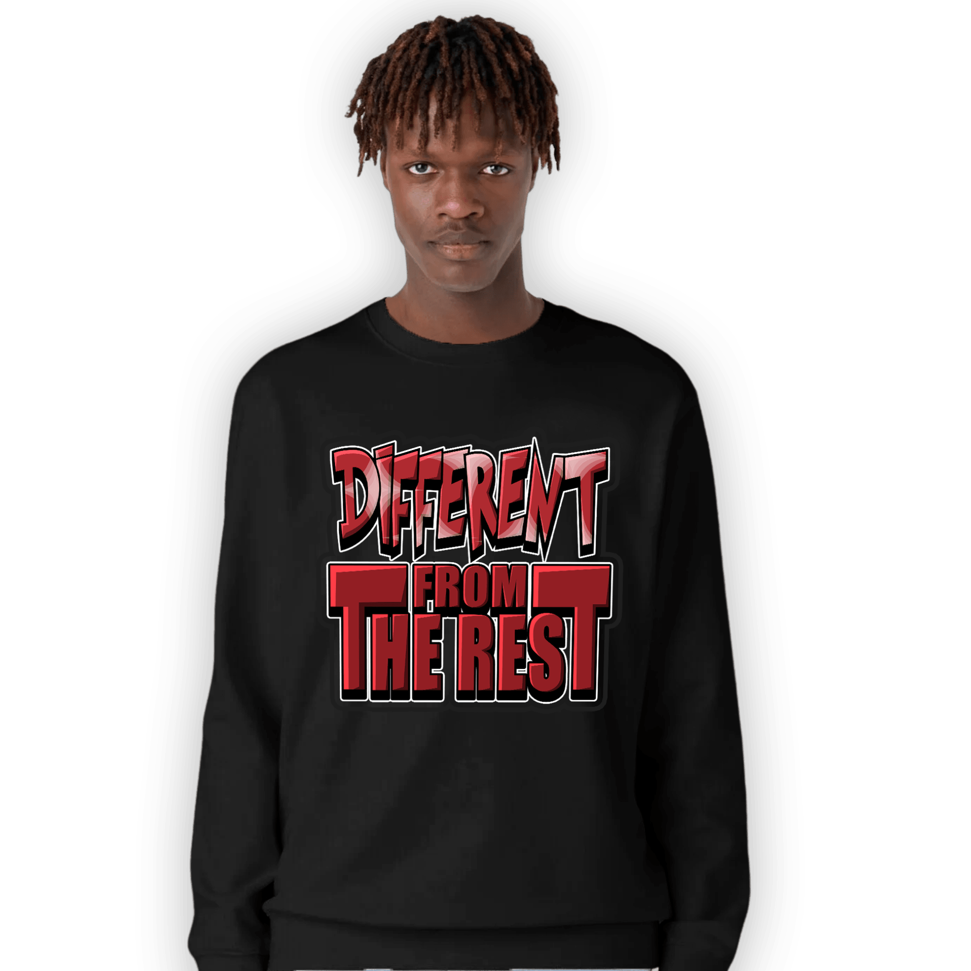 Cherry 12s Sweatshirt Match Different From The Rest - NastyJamz