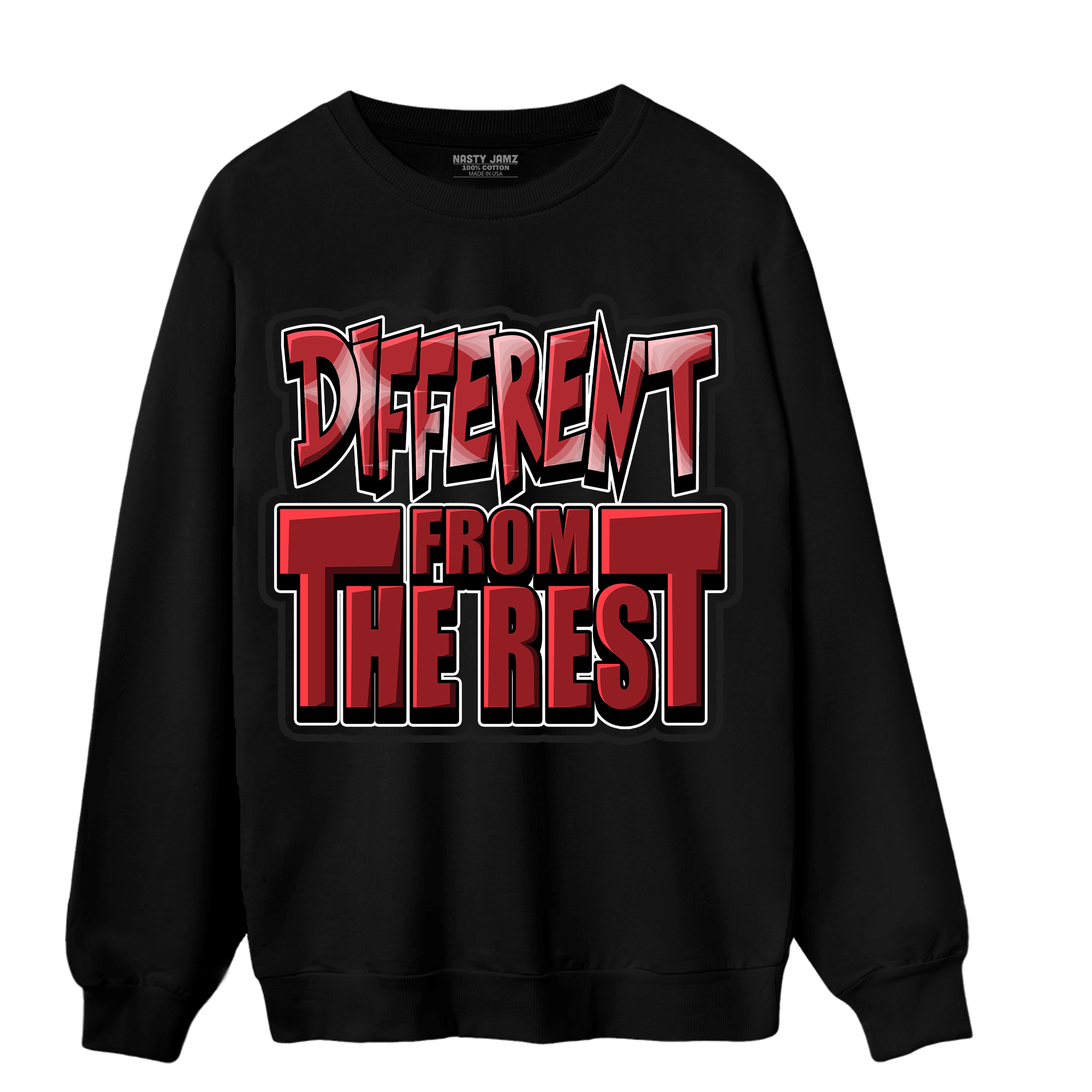 Cherry 12s Sweatshirt Match Different From The Rest - NastyJamz