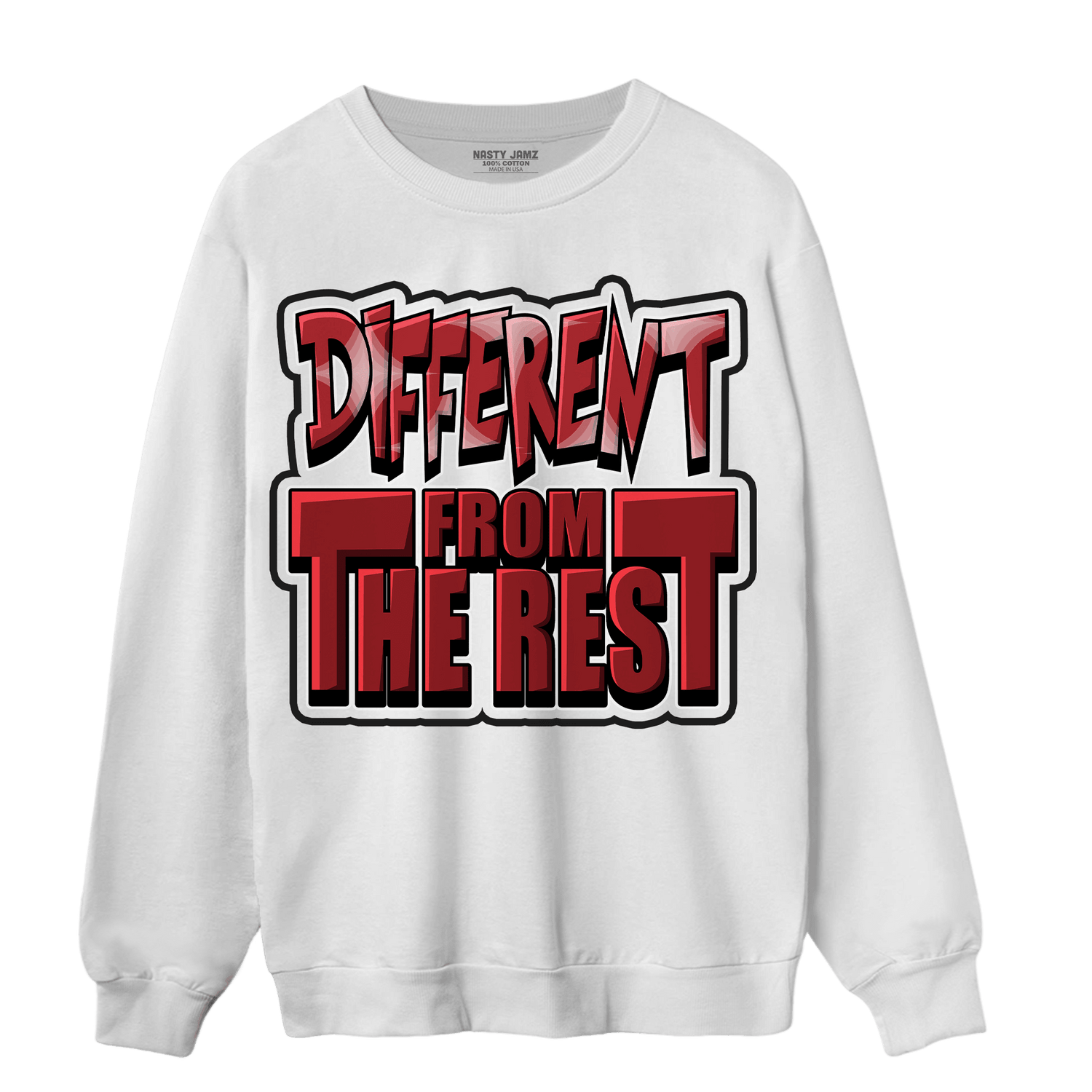 Cherry 12s Sweatshirt Match Different From The Rest - NastyJamz