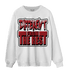 Cherry 12s Sweatshirt Match Different From The Rest - NastyJamz