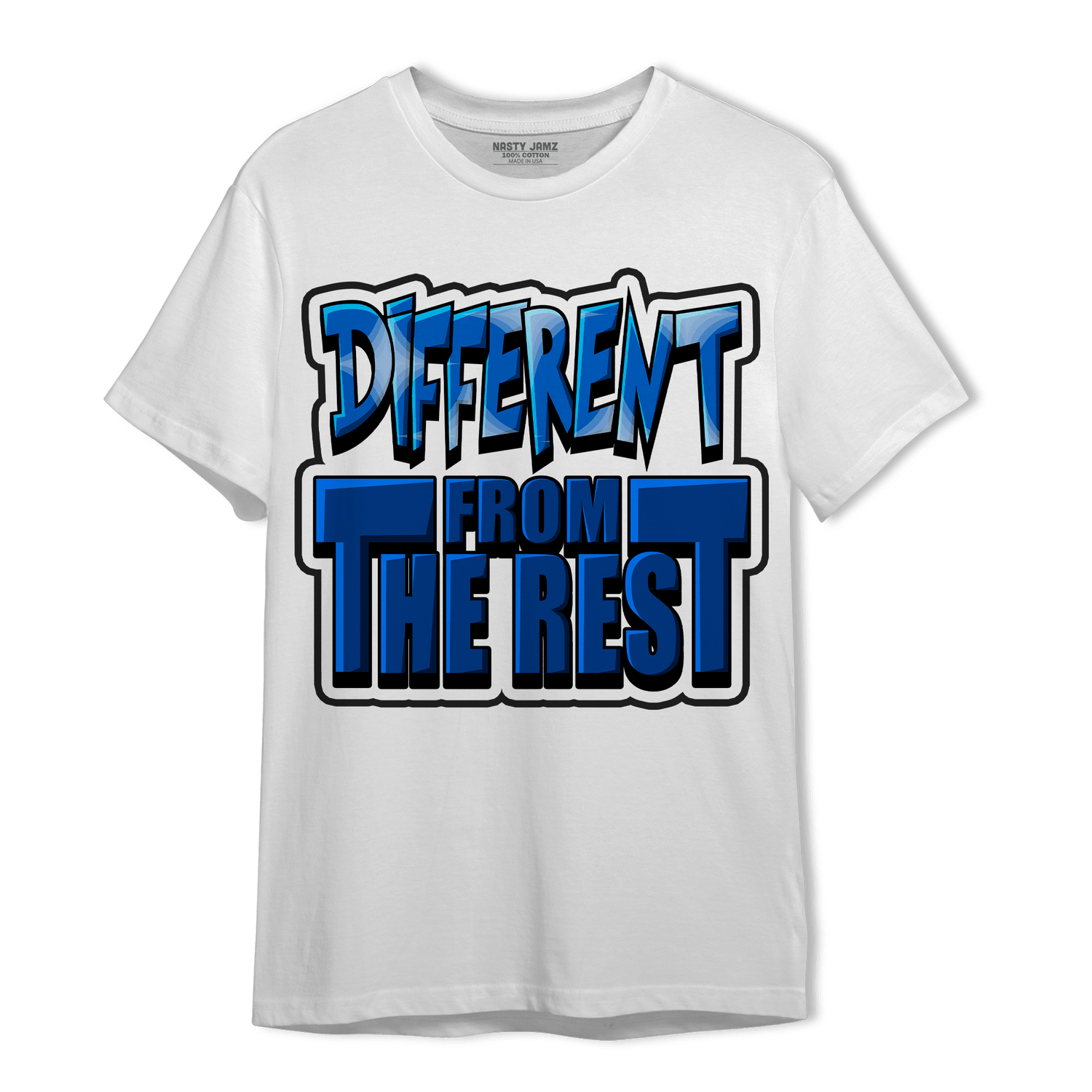 Royal Reimagined 1s T Shirt Match Different From The Rest - NastyJamz