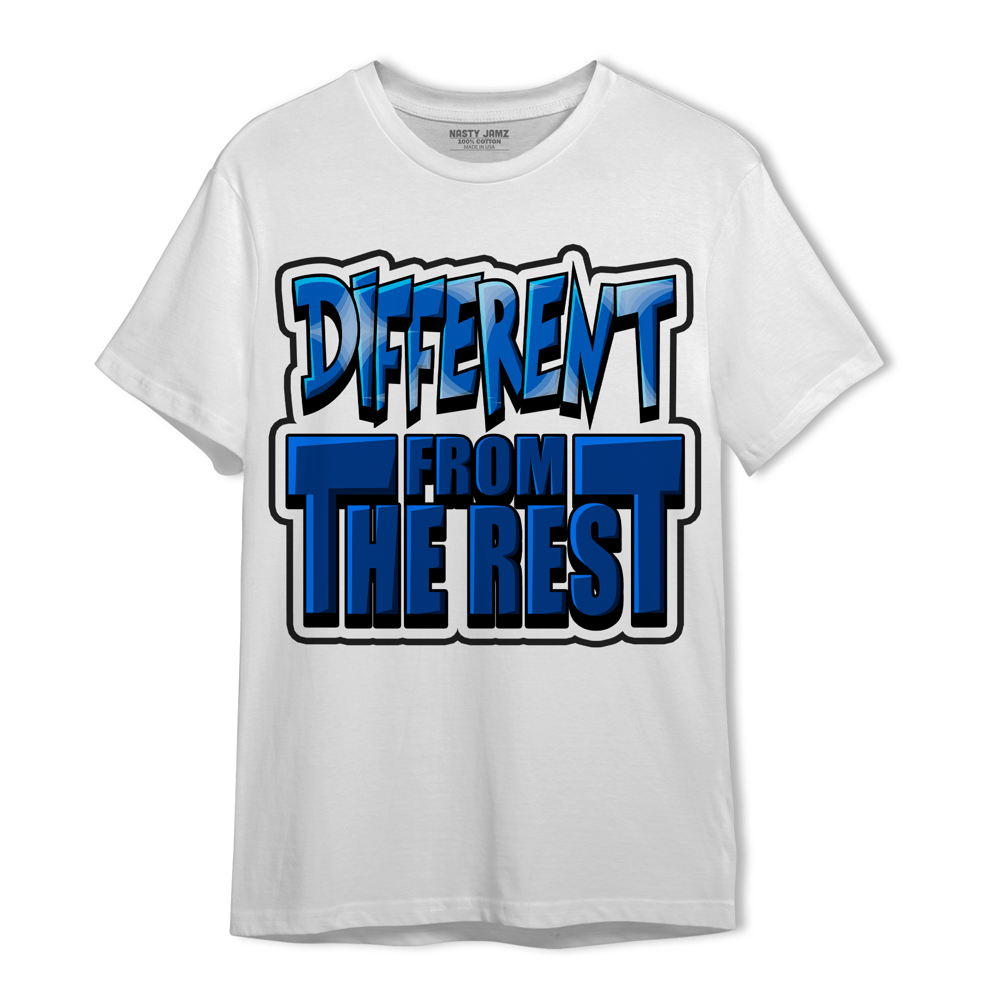 Royal Reimagined 1s T Shirt Match Different From The Rest - NastyJamz