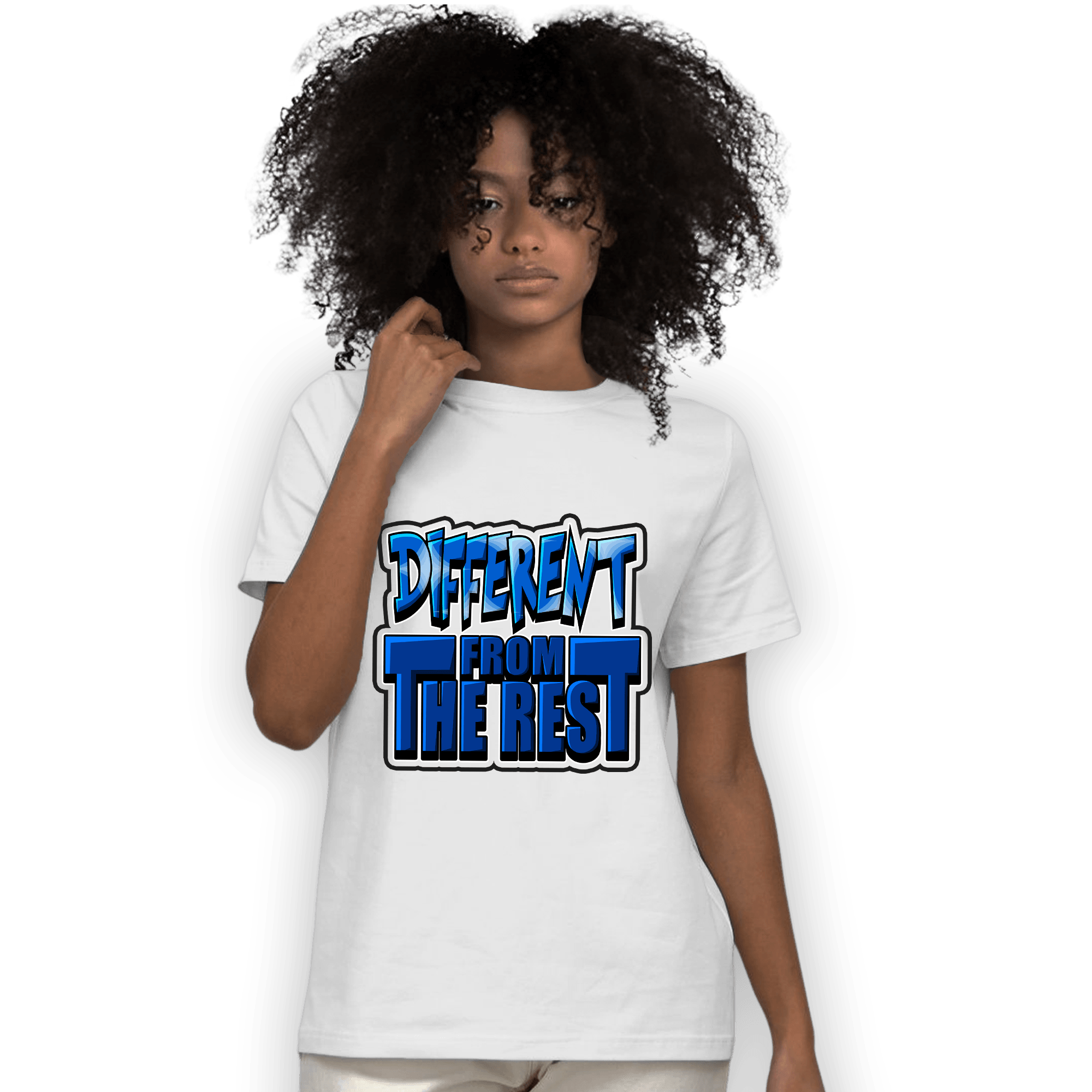 Royal Reimagined 1s T Shirt Match Different From The Rest - NastyJamz