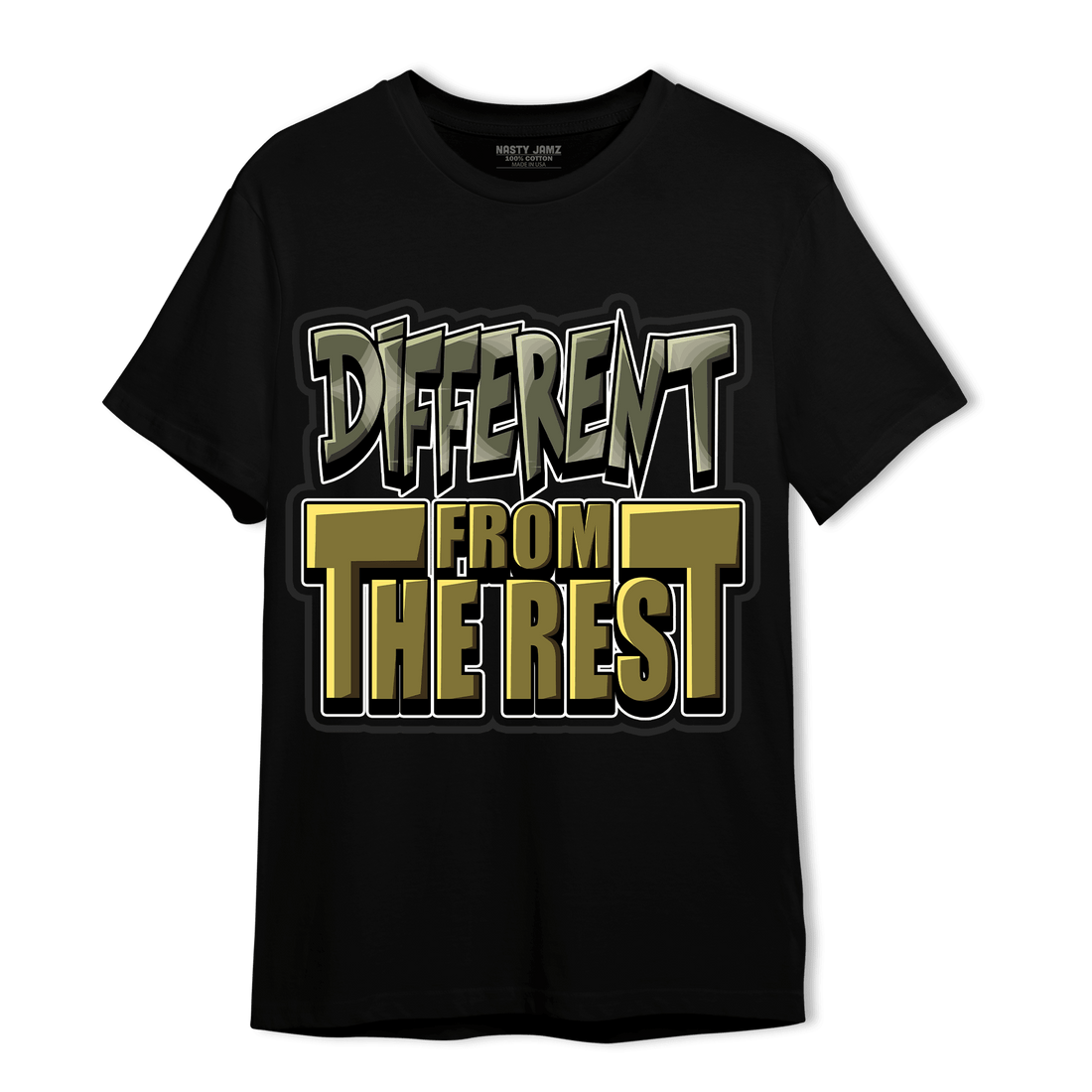 SE Craft Medium Olive 4s T Shirt Match Different From The Rest - NastyJamz