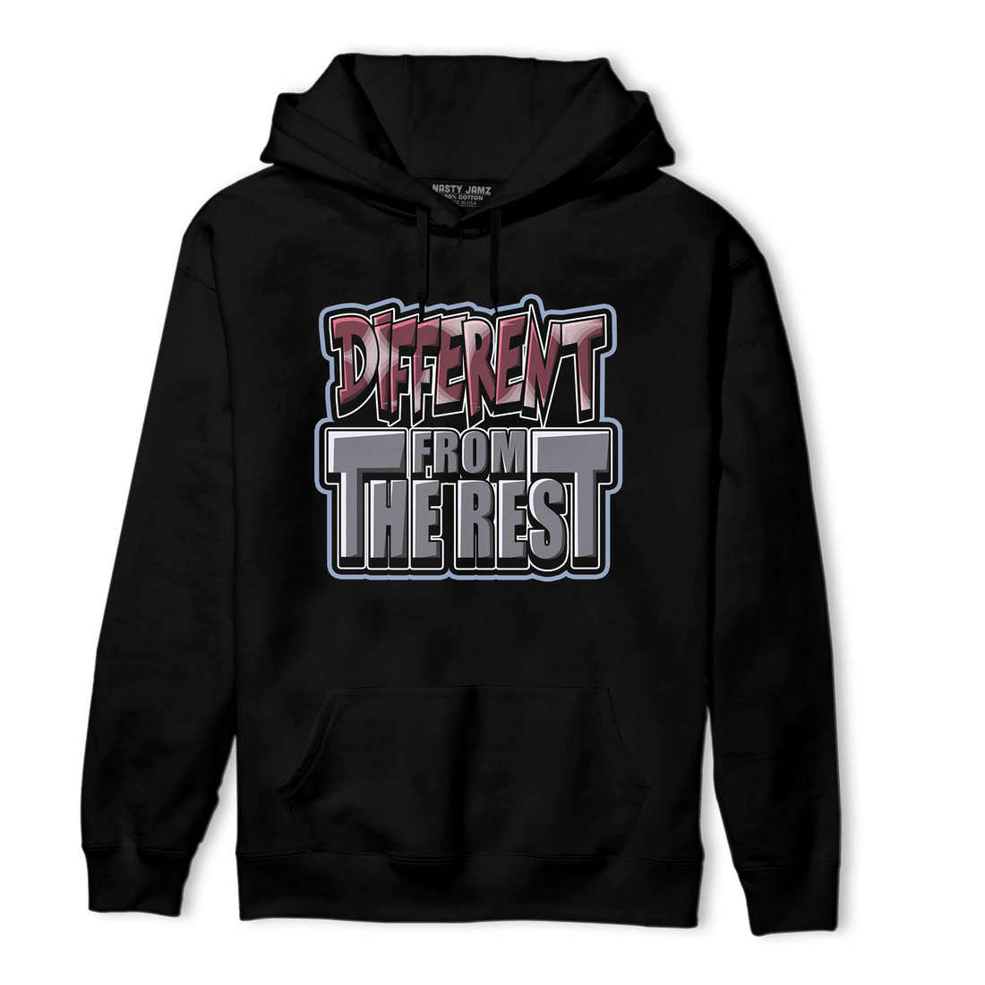 Burgundy 5s Hoodie Match Different From The Rest - NastyJamz