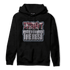 Burgundy 5s Hoodie Match Different From The Rest - NastyJamz