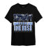Midnight Navy 5s T Shirt Match Different From The Rest - NastyJamz