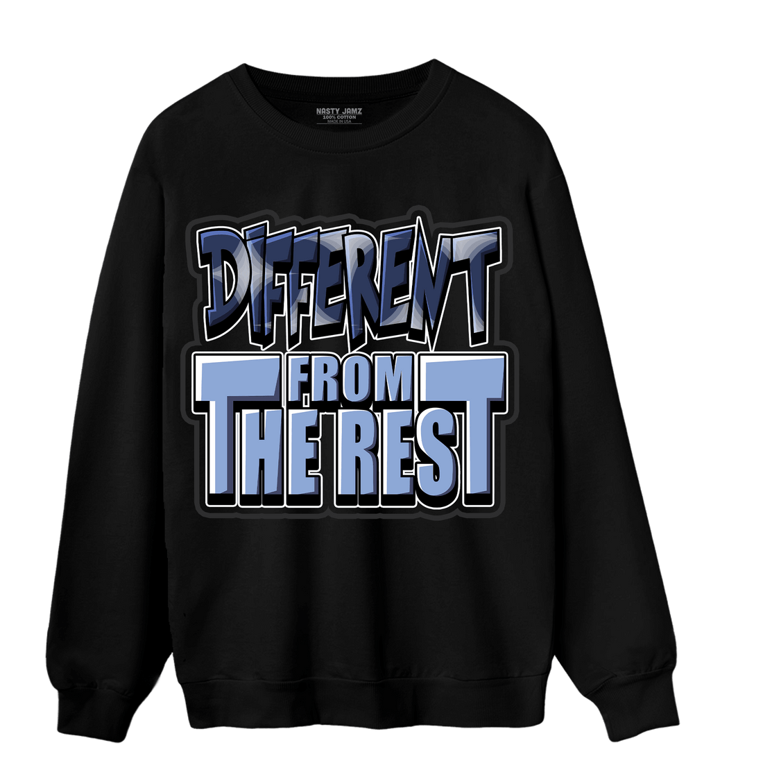 Midnight Navy 5s Sweatshirt Match Different From The Rest - NastyJamz