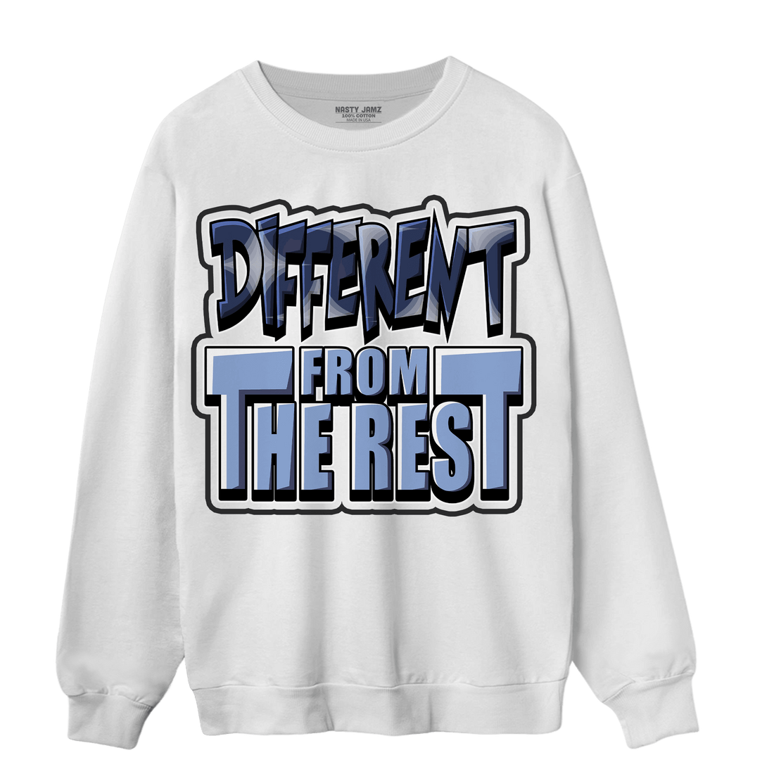 Midnight Navy 5s Sweatshirt Match Different From The Rest - NastyJamz