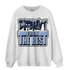 Midnight Navy 5s Sweatshirt Match Different From The Rest - NastyJamz