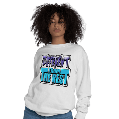 Aqua 6s Sweatshirt Match Different From The Rest - NastyJamz