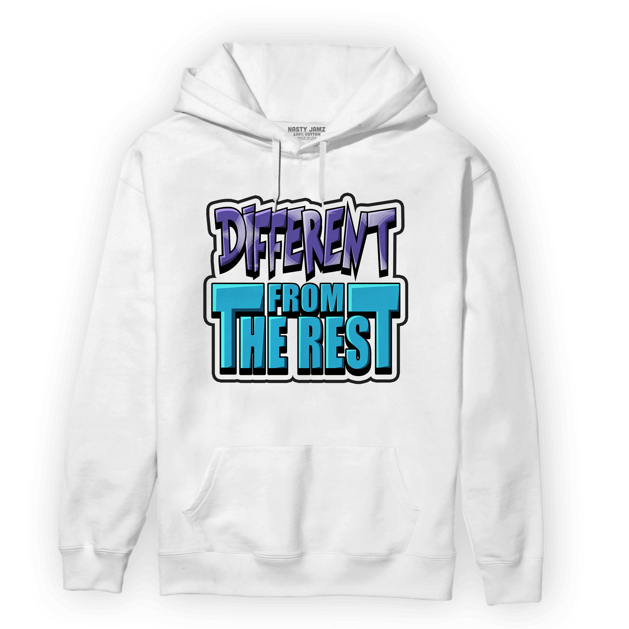 Aqua 6s Hoodie Match Different From The Rest - NastyJamz