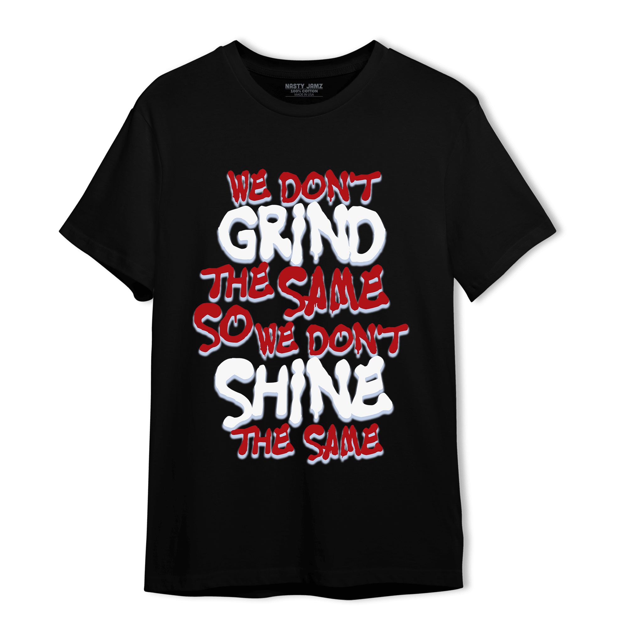 Cherry 11s T Shirt Match Dont Shine The Same - NastyJamz