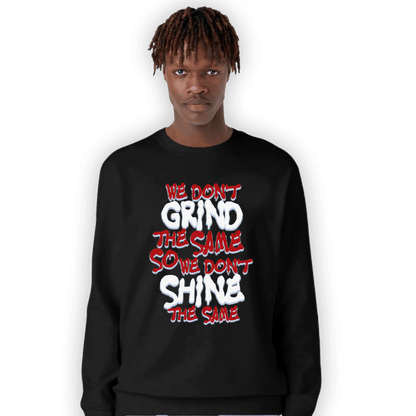 Cherry 11s Sweatshirt Match Dont Shine The Same - NastyJamz