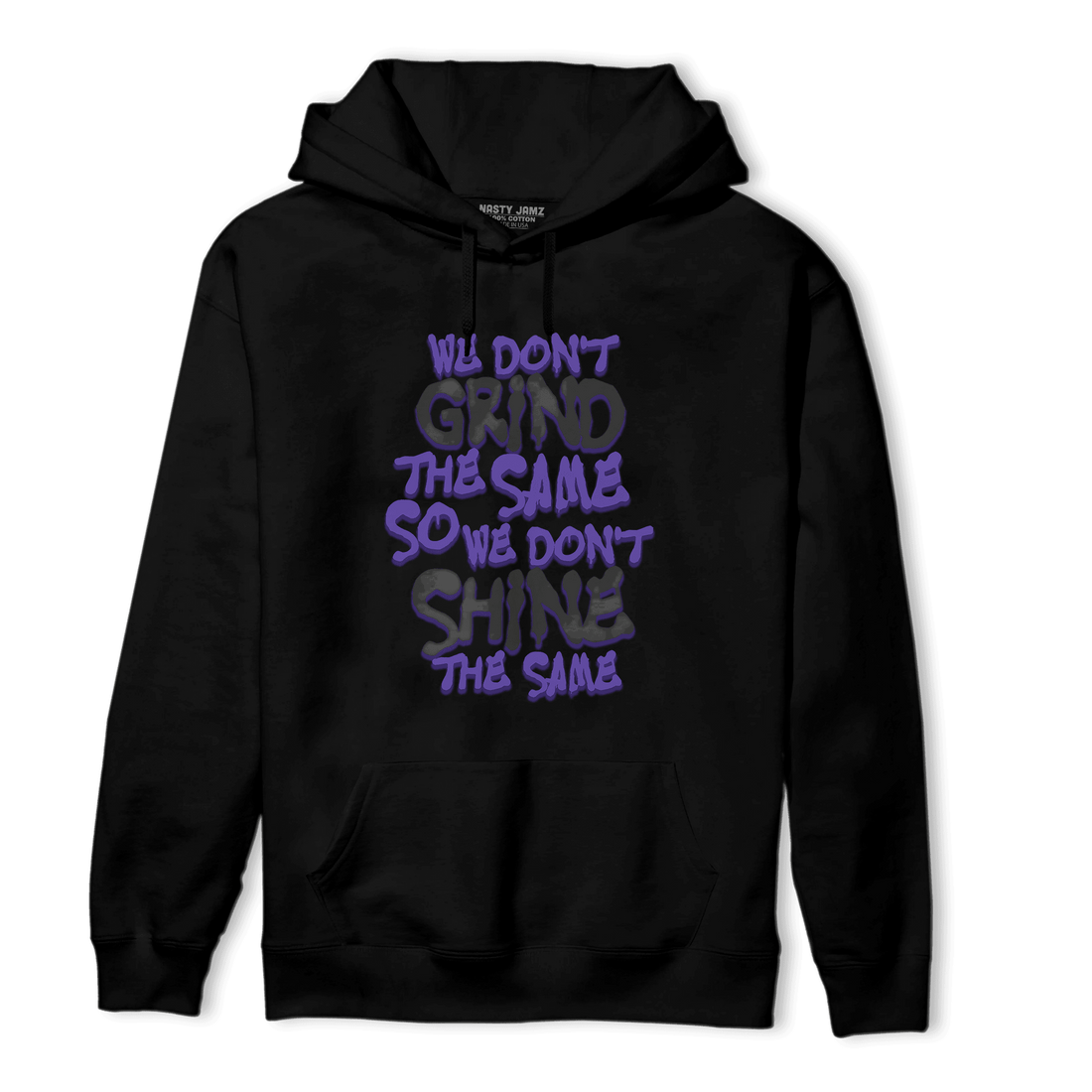 Field Purple 12s Hoodie Match Dont Shine The Same - NastyJamz
