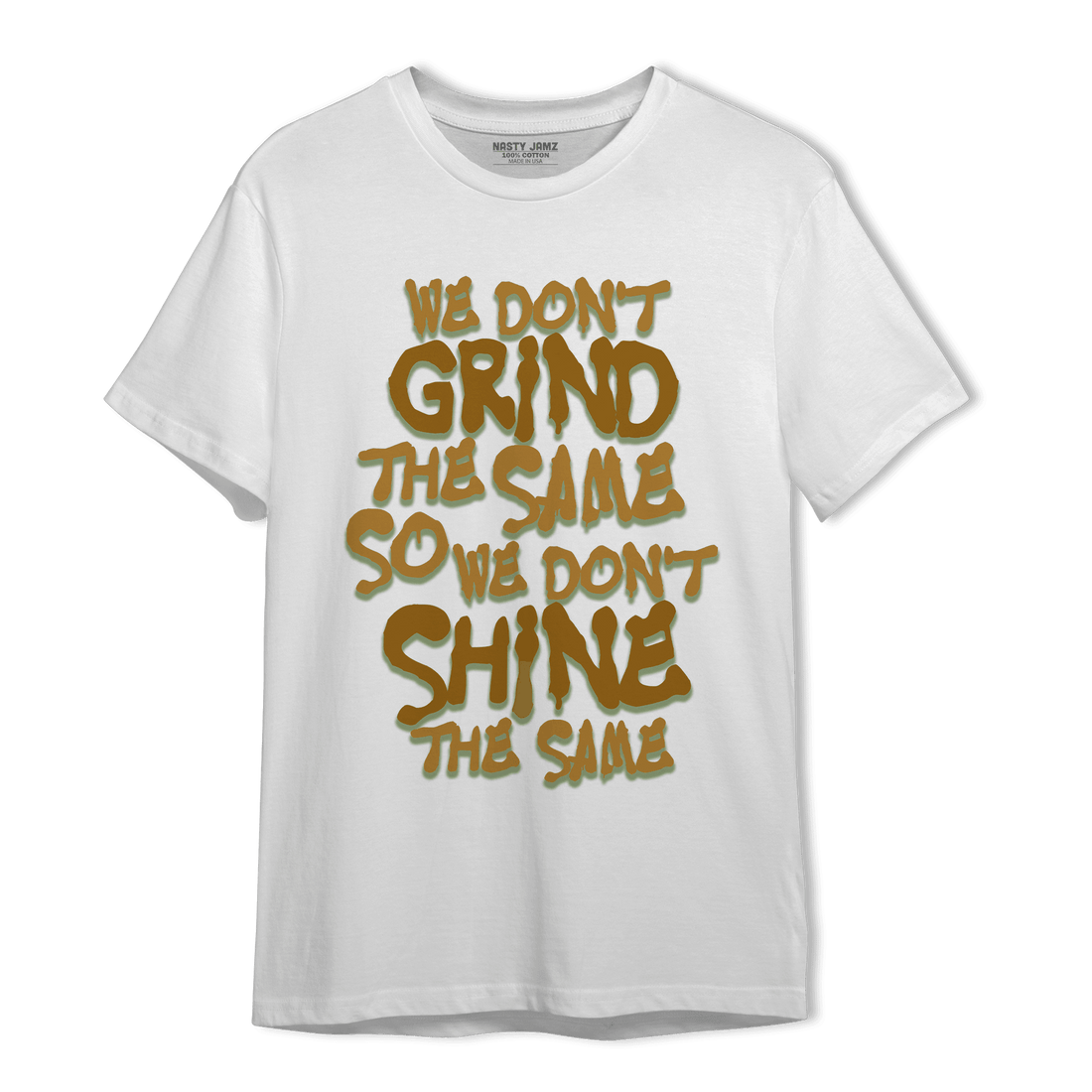 Wheat 13s T Shirt Match Dont Shine The Same - NastyJamz